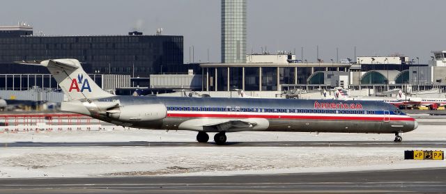 McDonnell Douglas MD-83 (N968TW) - Captured her taxiing to gate after landing on 28C. 