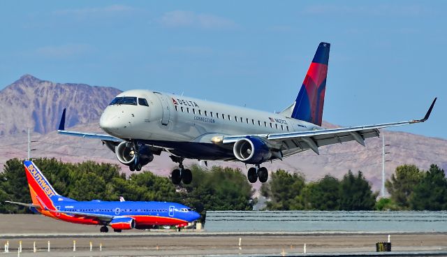 Embraer 170/175 (N627CZ) - N627CZ Delta Connection (Compass Airlines) Embraer ERJ-175LR (ERJ-170-200LR) serial 17000229 - Las Vegas - McCarran International Airport (LAS / KLAS)br /USA - Nevada May 10, 2015br /Photo: Tomás Del Coro