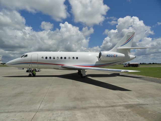 Dassault Falcon 2000 (N201CR) - CENTRAL ROMANA