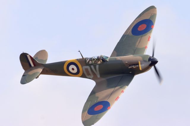 SUPERMARINE Spitfire (N3200) - Duxford Battle of Britain air display, 2021 Spitfire Mk.I. mp©ð¸