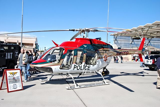 Bell 407 (N407DG) - United States - Las Vegas Metropolitan Police Bell 407 N407DG cn 53697  Aviation Nation 2012  Las Vegas - Nellis AFB (LSV / KLSV) USA - Nevada, November 10, 2012 Photo: Tomas Del Coro