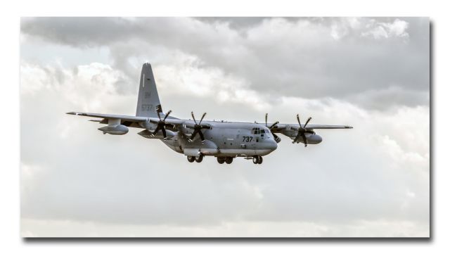 Lockheed C-130 Hercules (11-5737) - "The C-130 entered service with the U.S. in 1956, followed by Australia and many other nations. During its years of service, the Hercules family has participated in numerous military, civilian and humanitarian aid operations. In 2007, the C-130 became the fifth aircraft to mark 50 years of continuous service with its original primary customer, which for the C-130 is the United States Air Force.  The C-130 Hercules is the longest continuously produced military aircraft at over 60 years, with the updated Lockheed Martin C-130J Super Hercules currently being produced"