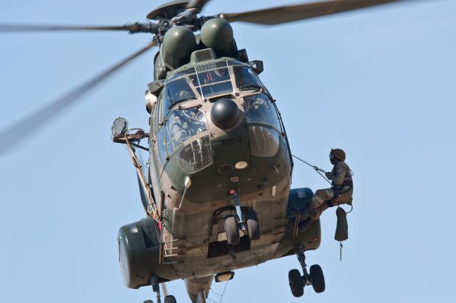 N1204 — - South African Special Forces display at Swartkop AFB, Pretoria, South Africa.