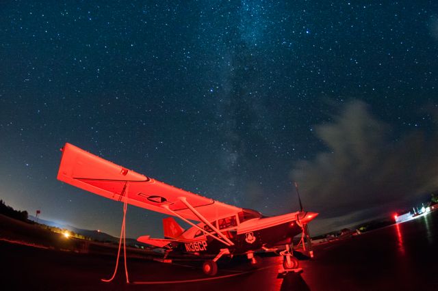 MAULE MT-7-260 Super Rocket (N136CP) - Maule under the Milky Way