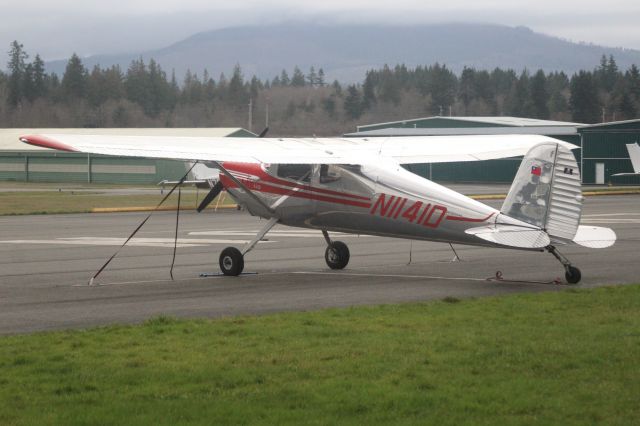 Cessna 140 (N1141D) - N1141D grounded at Jefferson County International Airport on 2/5/2022