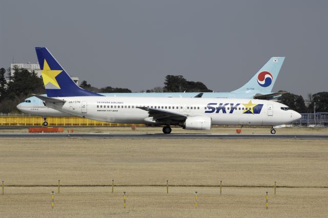 Boeing 737-800 (JA737N) - Departure at NRT Airport R/W16R on 2012/04/08