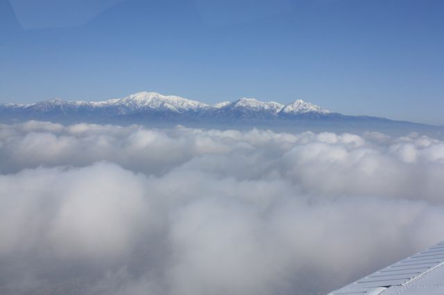 Piper Cherokee (N47451) - Over the San Gabriel Valley