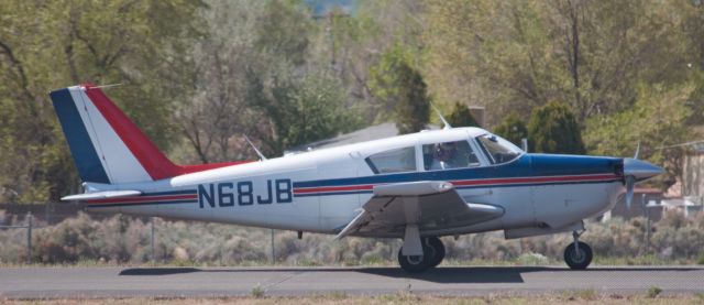 Piper PA-24 Comanche (N68JB) - Taxiing on Alpha at Carson City