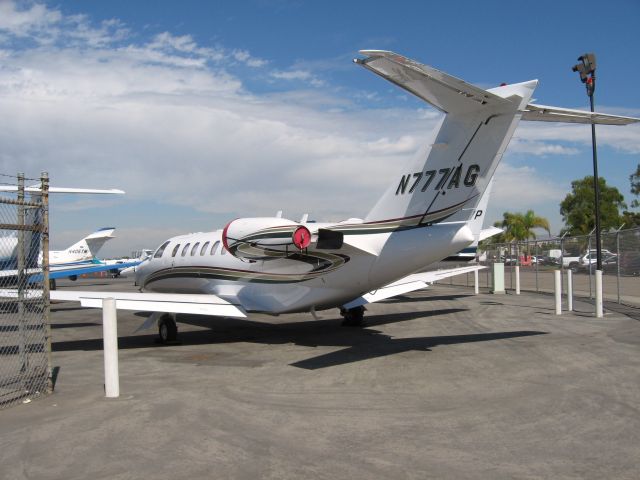Cessna Citation CJ1 (N777AG) - Parked at Santa Ana