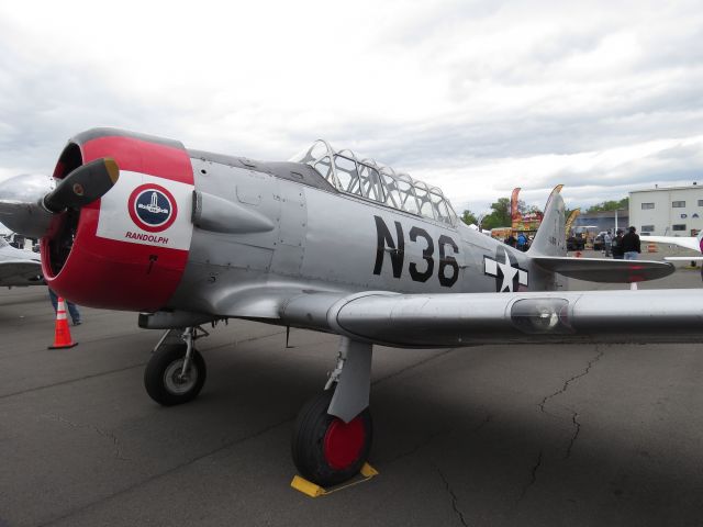 North American T-6 Texan (48-1493) - Manassas Air  Show 2016