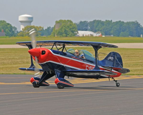 C-GBKF — - Bill Ludwig @ Ohio Aerobatic Open, June 20, 2008, Marysville, OH.  Sponcered by IAC #34