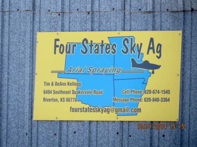 — — - If ever flying a small plane in Southeastern Kansas this is a great paved runway to stop and get good cheap fuel. No waiting.