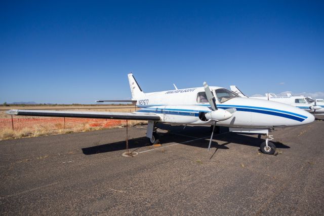 Piper Navajo (N27677) - Spotted at KBXK on November 09 2020