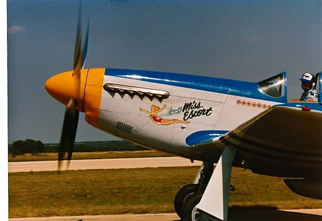 North American P-51 Mustang (N51PT) - P-51 taxing at a CAF Air Show