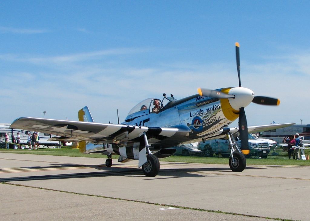 North American P-51 Mustang (N151HR) - At Oshkosh. 1945 North American P51-D