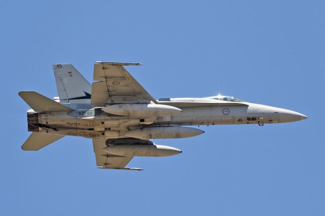 Boeing Hornet (A2145) - McDonnell-Douglas FA-18A A21-45 RAAF Base Pearce 11/12/19.