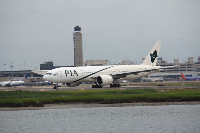 Boeing 777-200 (AP-BGY) - JFK weather diversion July 2010