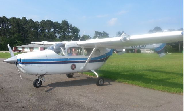 Cessna Super Skymaster (N1739M) - 1970 Cessna 337F Skymaster at Hummel Field - Saluda, VA June 14, 2015