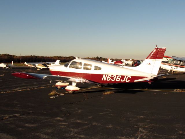 Piper Cherokee (N636JC) - A nice PA28.