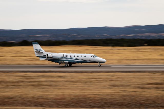 Cessna Citation Excel/XLS (N8701L) - Photo from the tower upon arrival on 24.