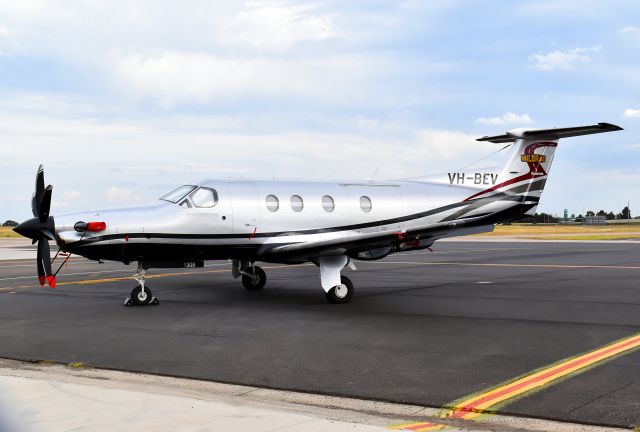 Pilatus PC-12 (VH-BEV)