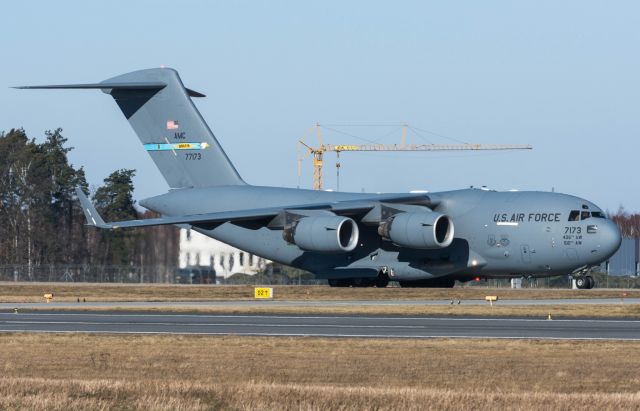 Boeing Globemaster III (07-7173) - Spotting EPRZ