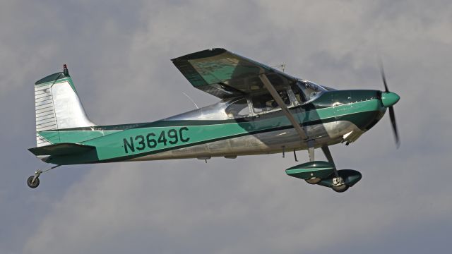 Cessna Skywagon 180 (N3649C) - Departing AirVenture on runway 18R