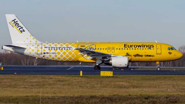 Airbus A320 (D-ABDU) - Hertz livery