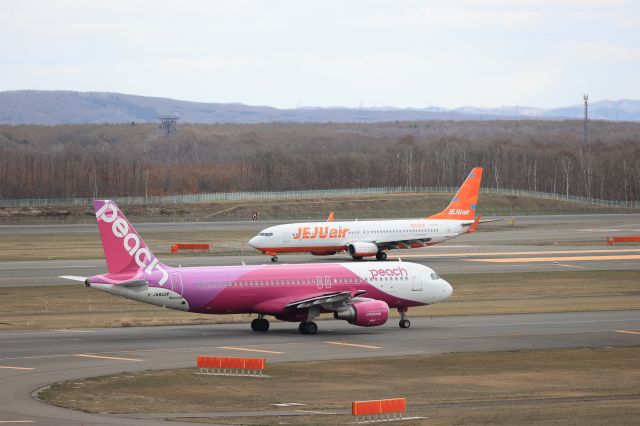 Airbus A320 (JA822P) - April 22, 2023:CTS-NGO.