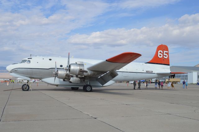 Douglas C-54 Skymaster (N8502R) - On display at the 2017 Historic Wendover Air Show.