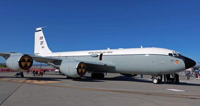 Boeing C-135B Stratolifter (64-4831) - USAF Boeing WC-135R Constant Phoenix 64-14831br /55 Wing ... Air Combat Command ... Offutt Air Force Base, NEbr /On static display at 2024 Wings Over Solano Air Show -- Travis AFB, CA -- 16 Mar