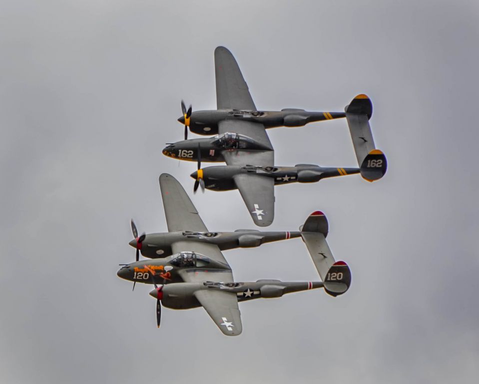 Lockheed P-38 Lightning — - This one is a little soft, but it shows the other side of the two I posted earlier.