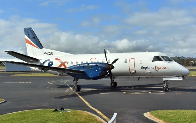 Saab 340 (VH-ZLG) - Regional Express Saab 340B VH-ZLG (msn 375) at Wynyard Airport Tasmania Australia, 2 October 2023.