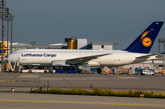 Boeing 777-200 (D-ALFA) - Lufthansa Cargo Deck