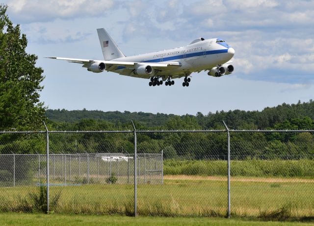 N50125 — - Got a last minute tip that this rare visitor to New England was coming into Bedford Mass. Way Cool plane! 