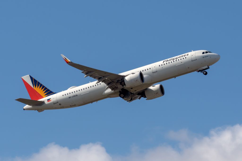 Airbus A321neo (RP-C9936) - Airbus A321-271 Neo cn 8619. Philippine Airlines RP-C9936 runway 21 departure YPPH 17 June 2023