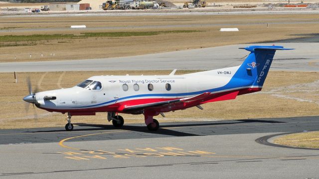 Pilatus PC-12 (VH-OWJ) - Pilatus PC-12/47E. Royal Flying Doctor Service, Western Australia, VH-OWX. YPJT 170219.