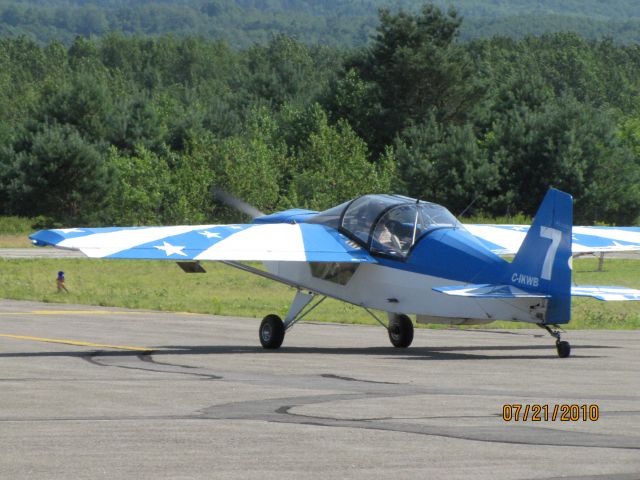 C-IKWB — - Taxiing to runway 28 for takeoff for Dayspring Airpark in Dayspring NS  July 21/2010