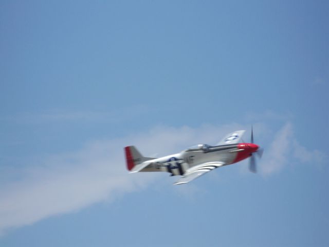 North American P-51 Mustang — - P-51 at KTLH