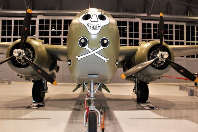 Douglas A-20 Havoc (N747HS) - The business end of the Douglas A-20 Havoc.