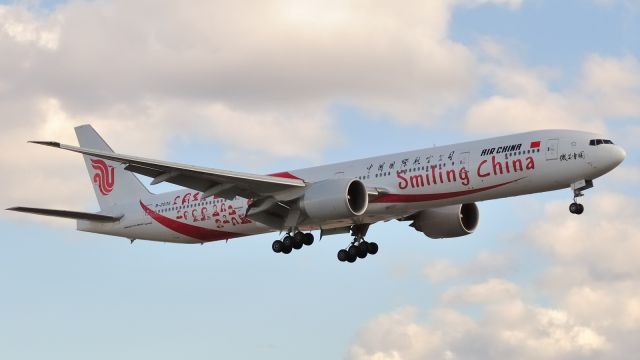 BOEING 777-300ER (B-2035) - "Smiling China" livery.