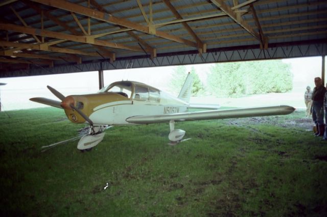 Piper Cherokee (N5057W) - Never Rest Farm, Blandinsville, IL. br /Summer, 1982. 