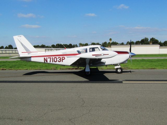 Piper PA-24 Comanche (N7103P) - Taxiing to RWY 24
