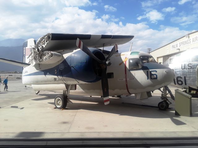 N717M — - Grumman C1-A Cod on display at Palm Springs Air Museum