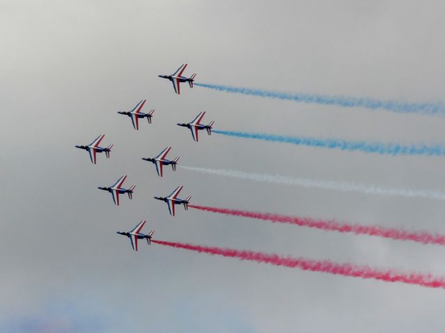 DASSAULT-BREGUET/DORNIER Alpha Jet — - Patrouille de France - Paris Air Show 2015