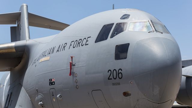 Boeing Globemaster III (A41206) - C17 Globemaster at RAAF Open Day.
