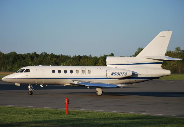 Dassault Falcon 50 (N500TS) - TRUE SPEED ENTERPRISES II INC (NASCAR driver Tony Stewart) at KJQF - 4/17/11