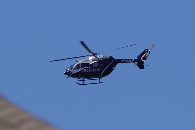 N982LF — - LifeFlight from Fitchburg to Worcester, MA