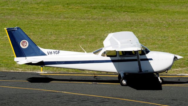 Cessna Skyhawk (VH-YGF) - Cessna 172R Skyhawk cn 17281576. Singapore Flying College VH-YGF YPJT 24th July2020.