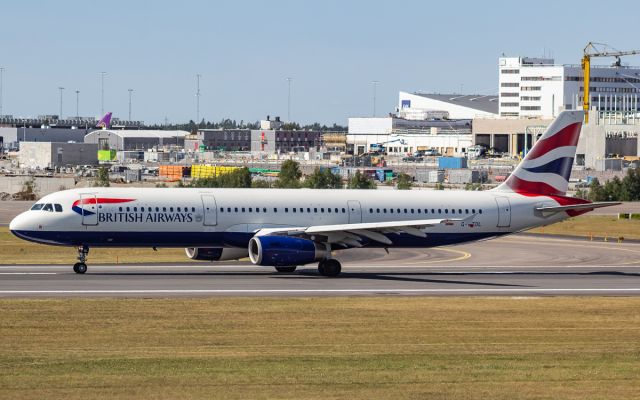 Airbus A321 (G-MEDL)